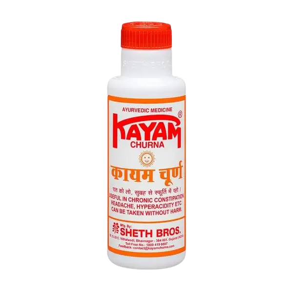 Kayam Churna | Eases Constipation, Headache & Hyperacidity